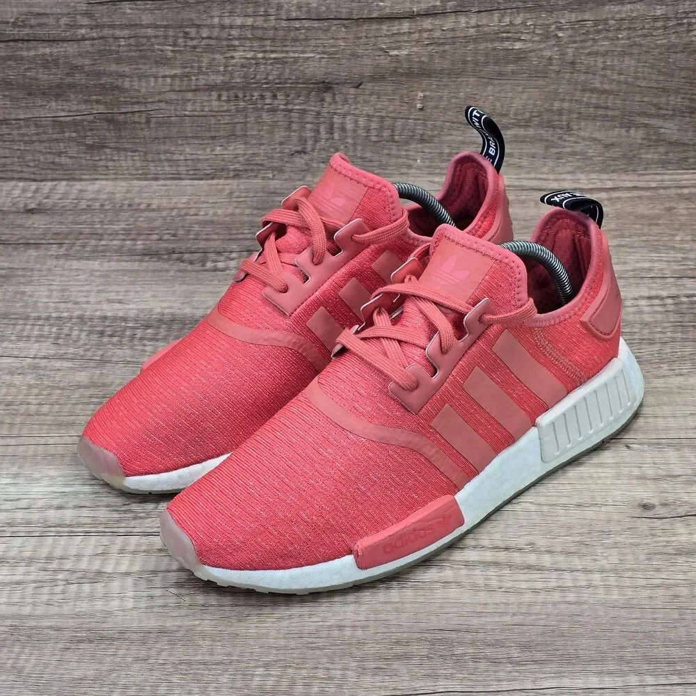Adidas NMD_R1 Women's Size 11 Men's Sz 9.5 Trace Scarlet Running Shoes (CQ2014) - Picture 9 of 9